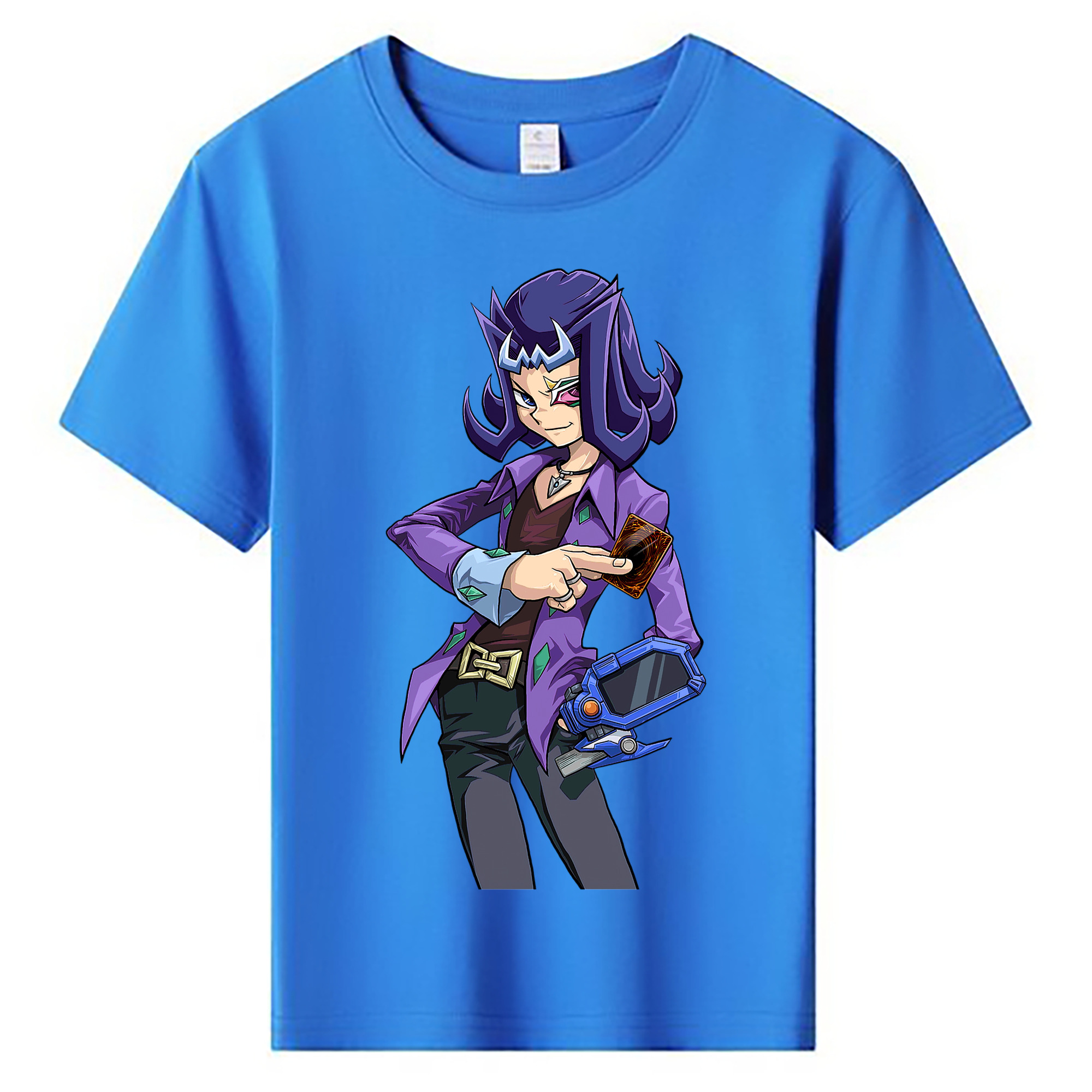 （画像用） 遊☆戯☆王 Yu-Gi-Oh! 綿100％キッズTシャツ（フロントプリント）